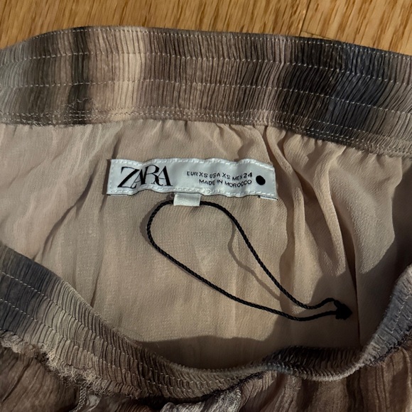 Zara Earthy Tie-Dye Maxi Skirt - Picture 3 of 3